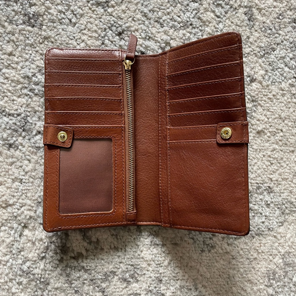 Fossil Colorful Button Snap Wallet - image 3